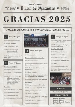 Fiestas de gracias de Ojacastro