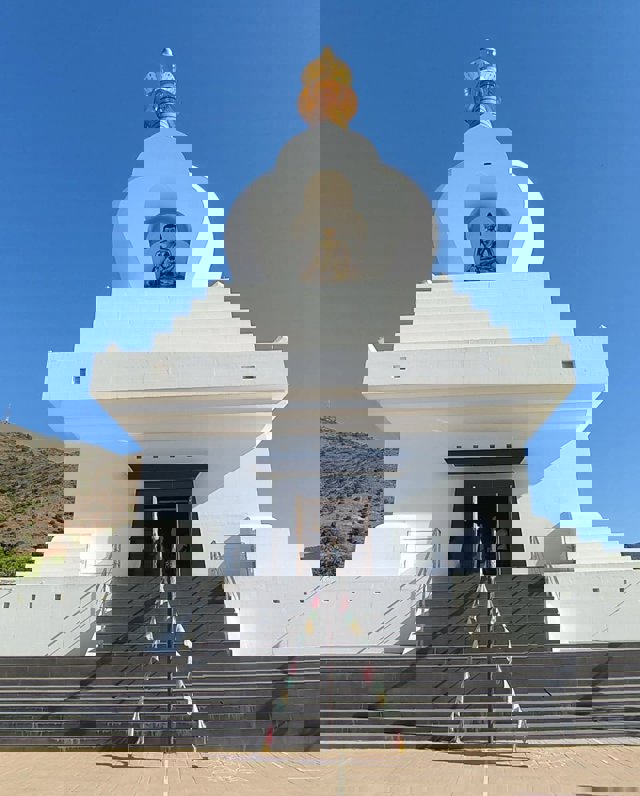 Estupa Tibetana en Benalmádena Pueblo