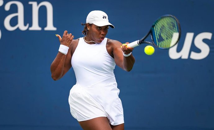 Archivo - La tenista estadounidense Taylor Townsend.