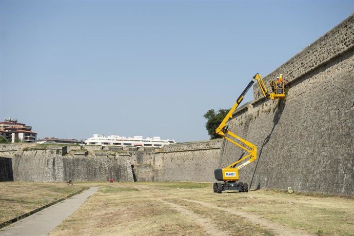 Trabajos en la Ciudadela.