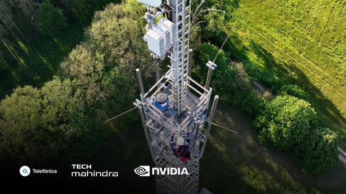 Archivo - Infraestructura de red de Telefónica Alemania