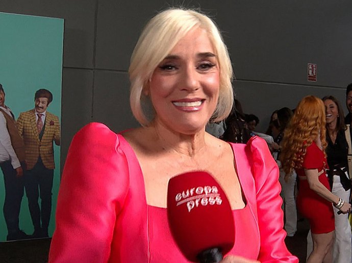 Anabel Alonso en el estreno de su última película, 'Campamento garra de oso'