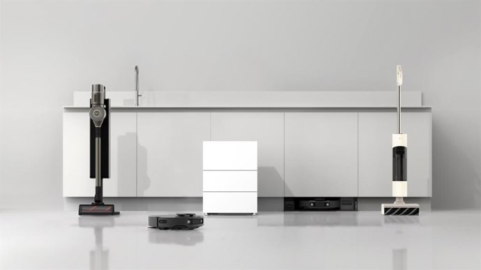 A linha de aspiradores de pó da LG para o mercado europeu