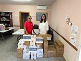 Foto: Los farmacéticos donan a través de Fundación Cofares productos de salud e higiene a afectados por los incendios