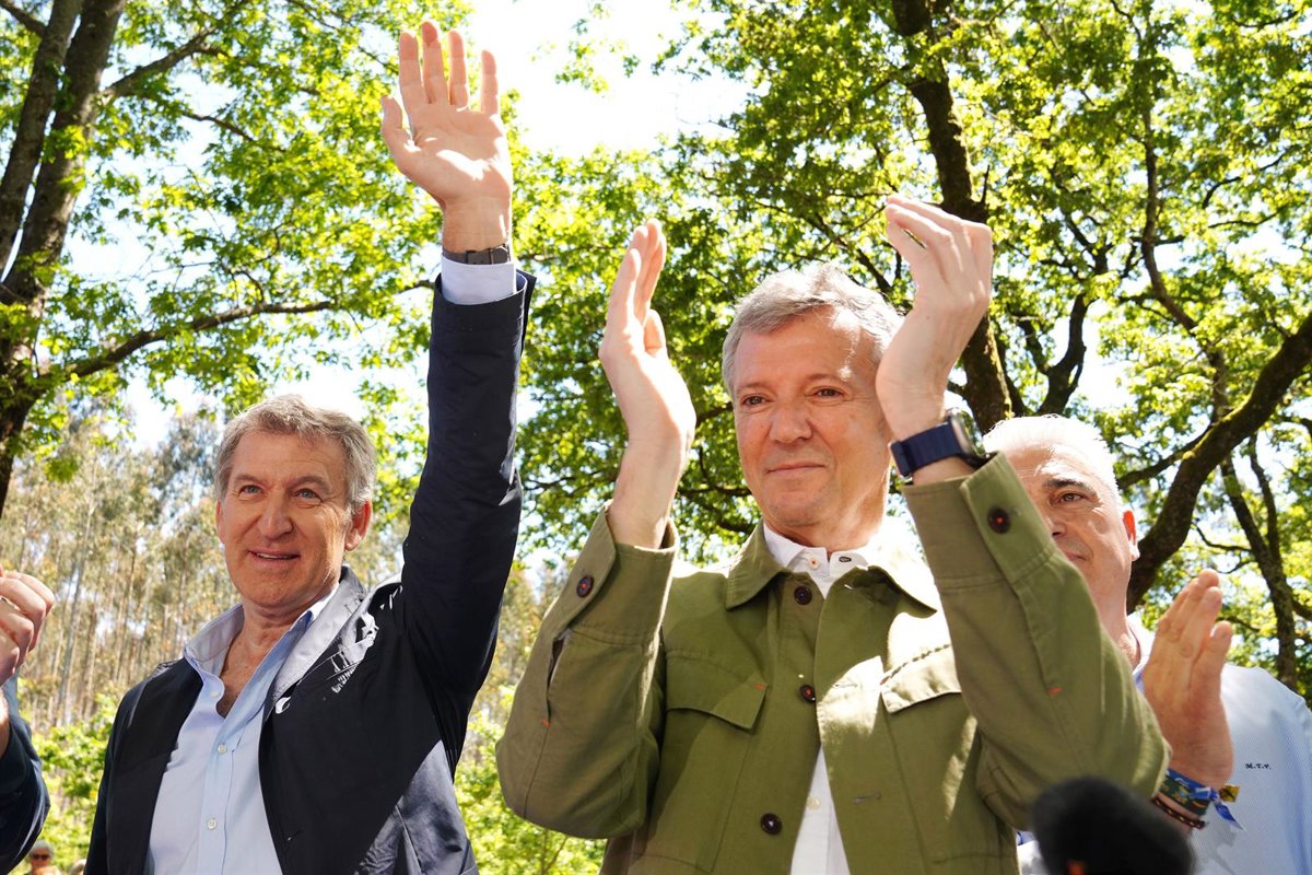 Feijóo prevé volver a abrir el curso político del PP en Cerdedo-Cotobade (Pontevedra) este domingo
