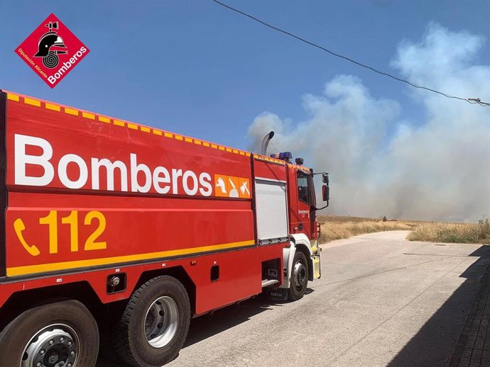 Archivo - Imagen de archivo de un camión del Consorcio Provincial de Bomberos de Alicante