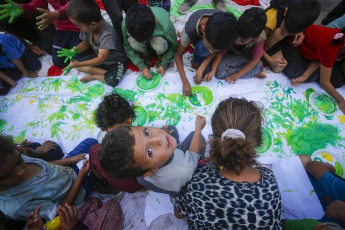 Archivo - Ayuda en Acción y UNRWA se unen para ofrecer protección psicológica a la infancia en Gaza