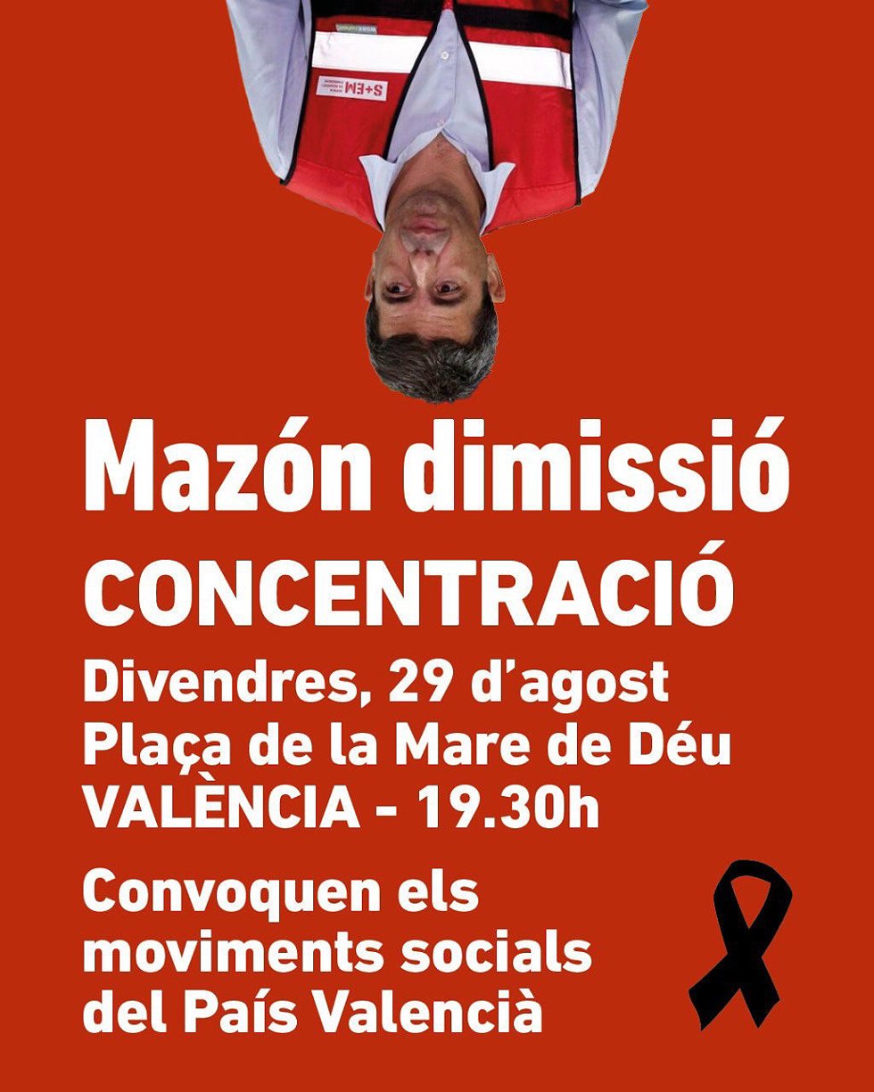 Imagen del cartel de la concentración