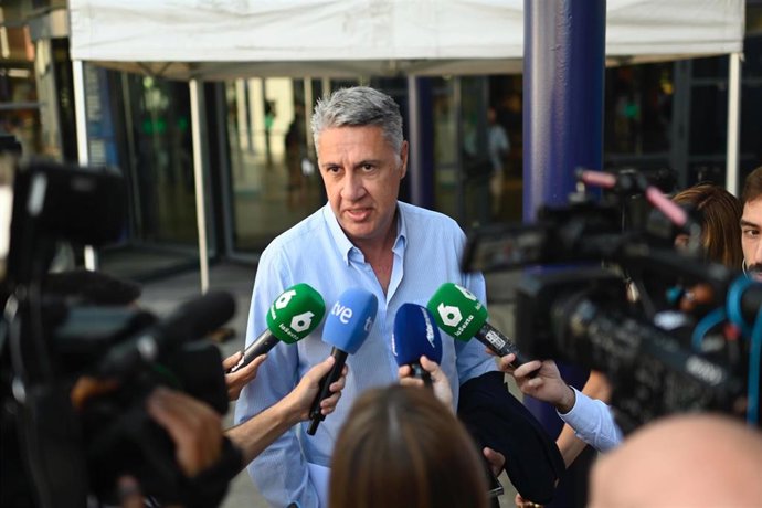 Archivo - El alcalde de Badalona, Xavier García Albiol, a 5 de julio de 2025 en Madrid (España), en una imagen de archivo
