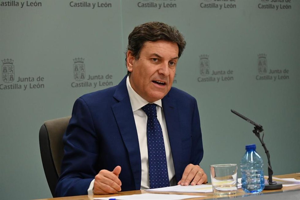 Archivo - El consejero de Economía y Hacienda de la Junta de Castilla y León, el 'popular' Carlos Fernández Carriedo.