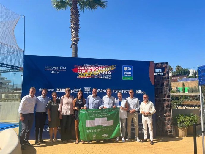 Presentación en Fuengirola del Campeonato de España de Vóley Playa