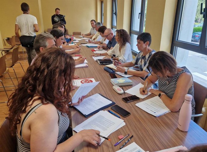 Reunión en la Consejería de Educación