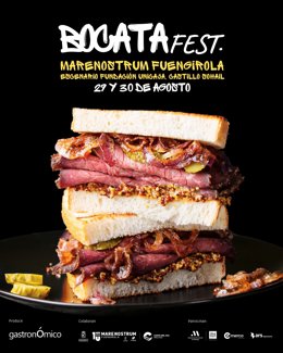 Cartel del Bocata Fest del Marenostrum de Fuengirola.