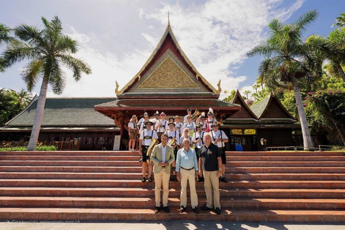 Orquestas bávaras de visita en Puerto de la Cruz