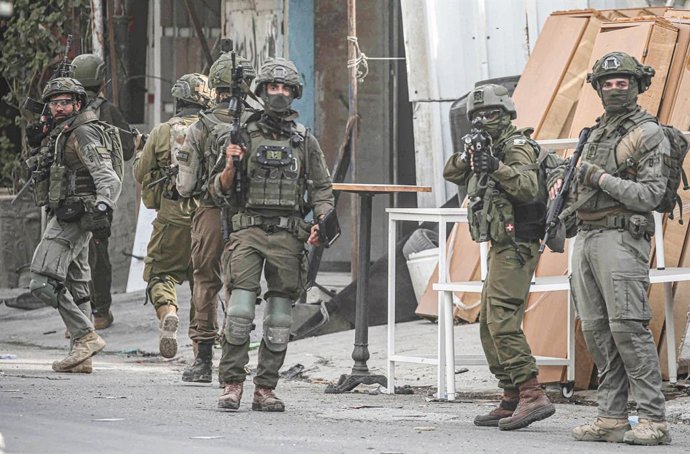 Imagen de archivo de militares del Ejército de Israel.