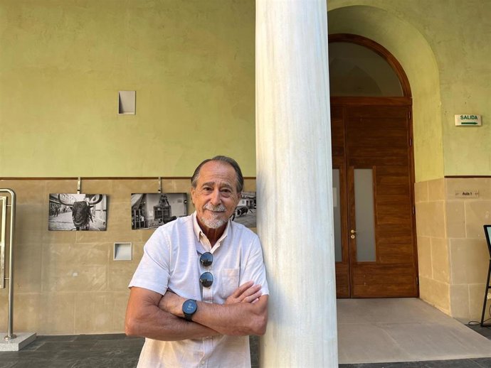 Luis Francisco Esplá en la sede Antonio Machado de la UNIA.