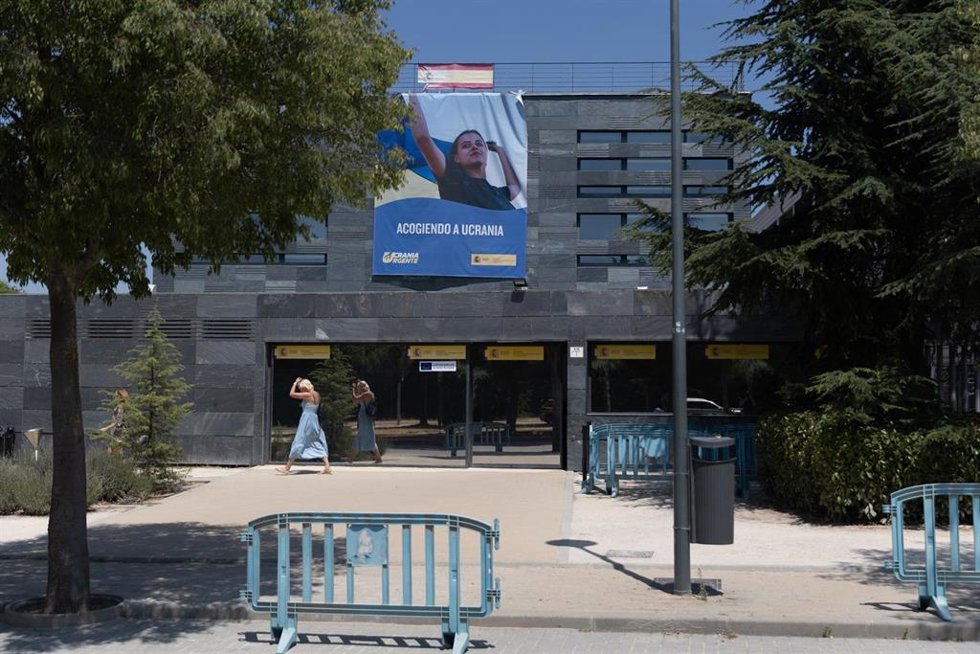 Fachada del Centro de Recepción, Atención y Derivación (Creade), a 31 de julio de 2025, en Pozuelo de Alarcón, Madrid (España)