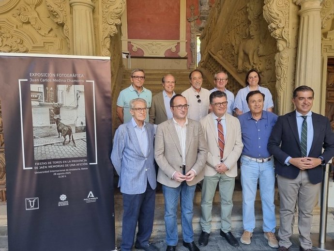 Inauguración de la exposición.