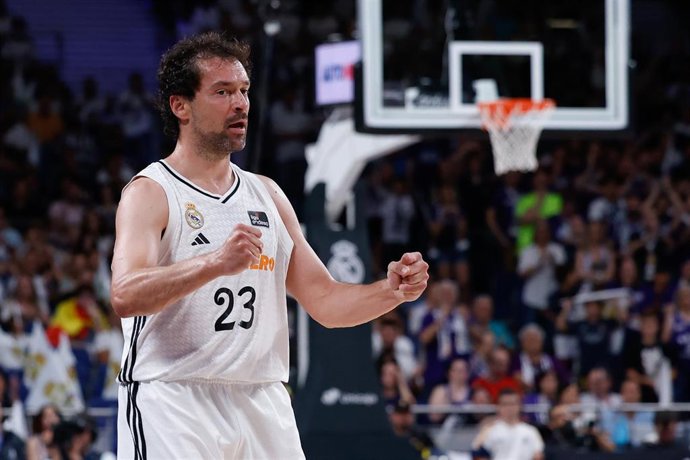 Archivo - Sergio Llull durante un partido con el Real Madrid