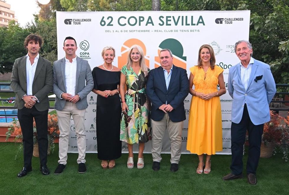 Presentación de la Copa Sevilla de Tenis.