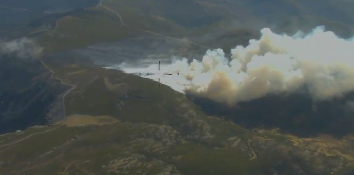 Dos reproducciones en el incendio de Porto (Zamora) centran los esfuerzos del operativo durante este jueves