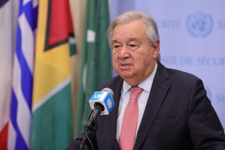 El secretario general de Naciones Unidas, António Guterres 
