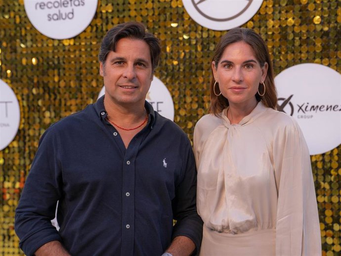 Francisco Rivera y Lourdes Montes, en el concierto de Camilo este jueves en el Festival Occident Starlite de Marbella