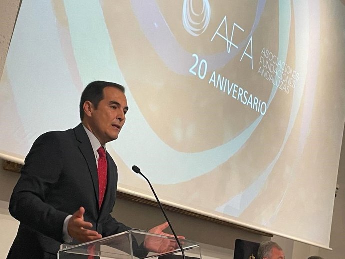 El consejero de Justicia, Administración Local y Función Pública de la Junta de Andalucía, José Antonio Nieto, en una foto de archivo.