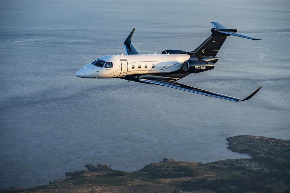 Archivo - Embraer entrega su avión ejecutivo número 2.000