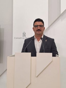 El portavoz de Vox en el Consell de Mallorca, Toni Gili