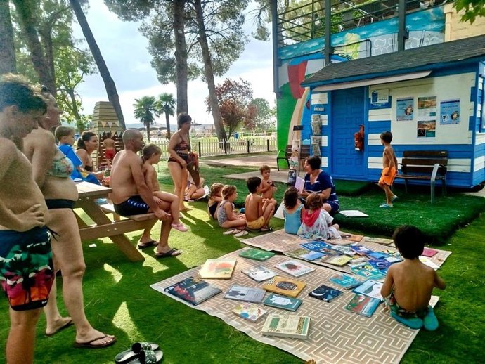 Bibliopiscina de Fraga.