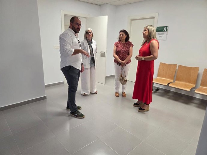 Visita a la Unidad de Seguimiento y Neurodesarrollo del centro de salud Virgen de la Capilla.
