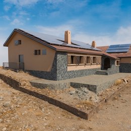Refugio de Altavista, en el Parque Nacional del Teide