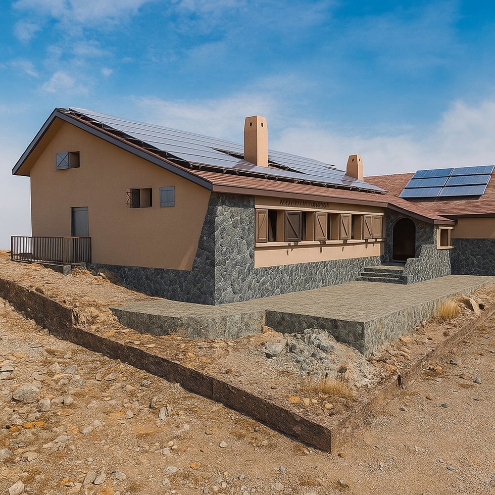 Refugio de Altavista, en el Parque Nacional del Teide