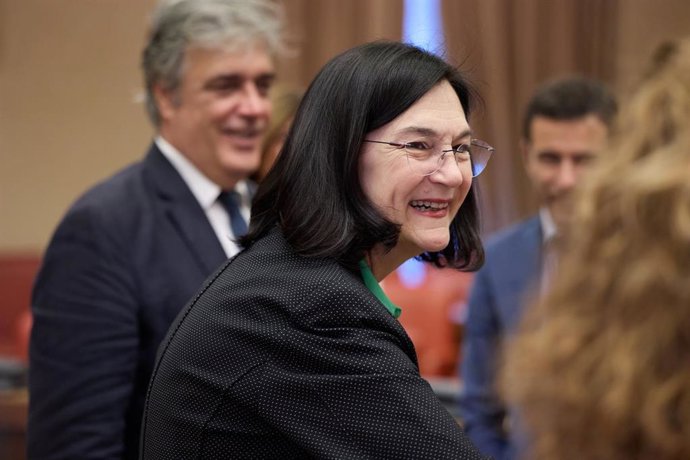 Archivo - La presidenta de la Comisión Nacional de los Mercados y Competencia (CNMC), Cani Fernández.