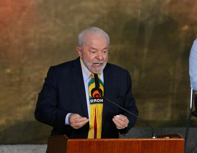 Archivo - El presidente de Brasil, Luiz Inácio Lula da Silva.