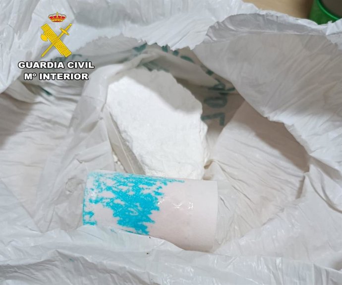 Cocaína incautada en Albacete