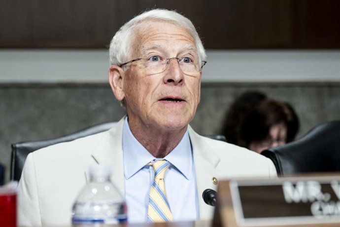 Archivo - Arquivo - Senador americano Roger Wicker, presidente do Comitê de Serviços Armados do Senado.
