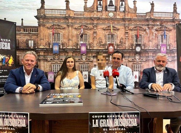 Imagen de la presentación del musical para 'La Sonrisa de M4ría'