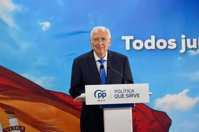 El presidente de la ciudad autónoma de Melilla, Juan José Imbroda