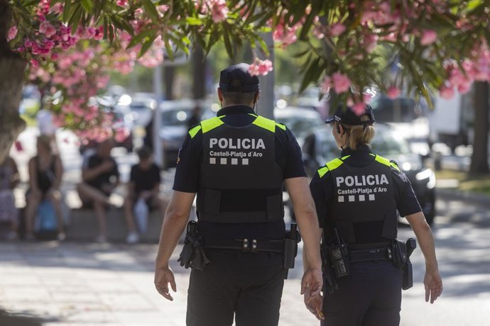 Archivo - Arxiu - Agents de la Policia Local de Castell d'Aro -Platja d'Aro