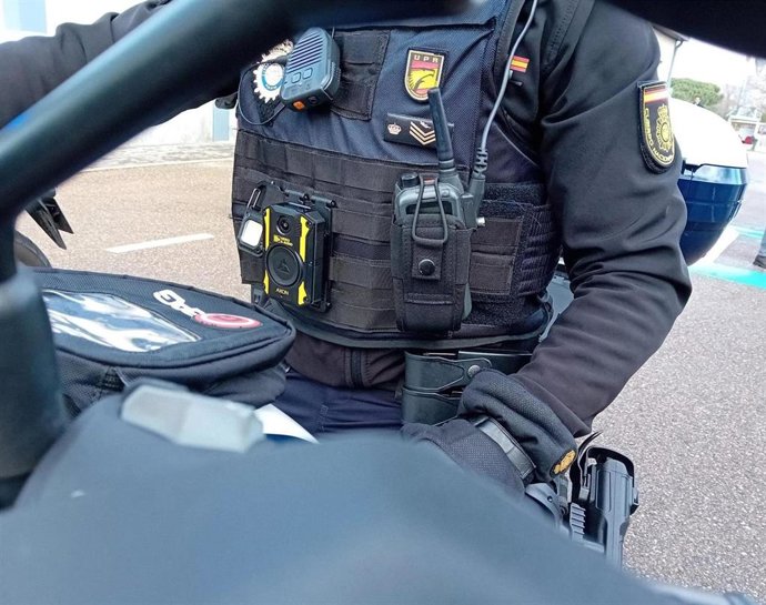 Archivo - Imagen de archivo de un Policía Nacional.