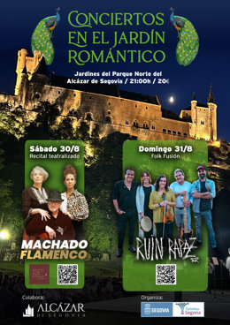 Cartel de los conciertos