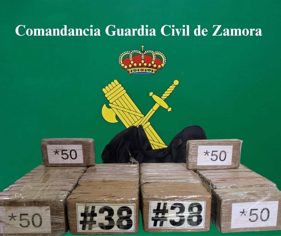 Material incautado.
