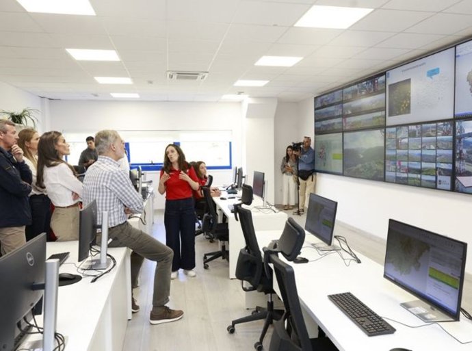 El Rey Felipe VI junto a la Reina Letizia en un acto institucional