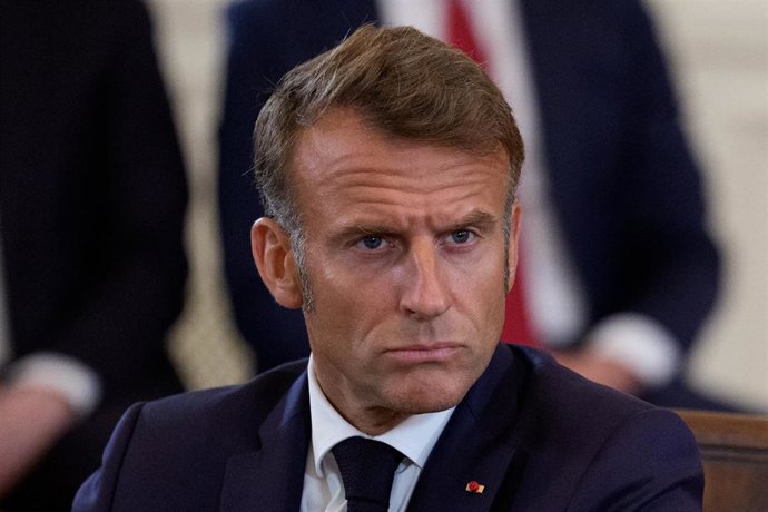El presidente de Francia, Emmanuel Macron, en una imagen de archivo. 