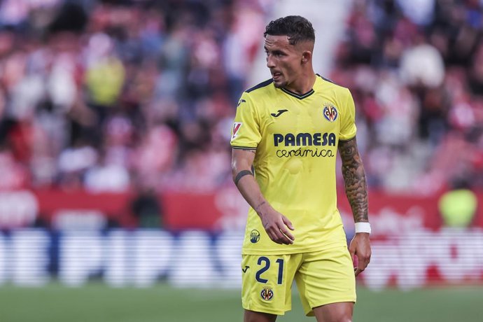 Archivo - Yeremi Pino of Villarreal CF looks on during the Spanish league, La Liga EA Sports, football match played between Girona FC and Villarreal CF at Estadio de Montilivi on May 10, 2025 in Girona, Spain.
