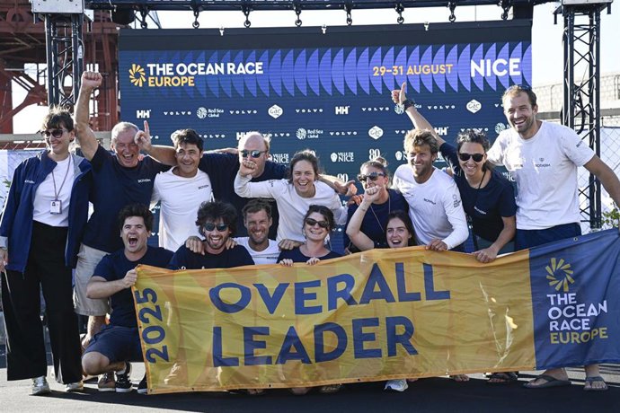 El 'Biotherm', vencedor de la etapa 3 en The Ocean Race Europe 2025.