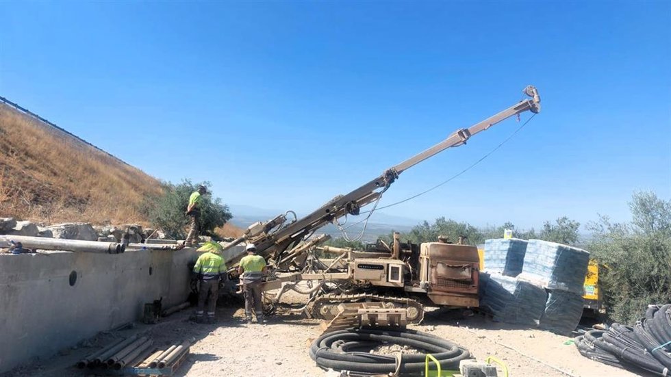Obras en la autovía A-316.
