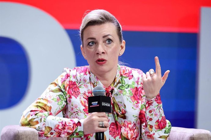 Archivo - La portavoz del Ministerio de Exteriores ruso, Maria Zajarova